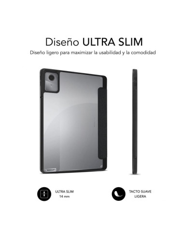 Funda Subblim Clear Shock Case CST-5SC130 para Tablet Lenovo M11 de 11"/ Negra
