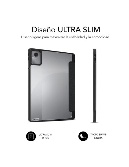 Funda Subblim Clear Shock Case CST-5SC130 para Tablet Lenovo M11 de 11"/ Negra