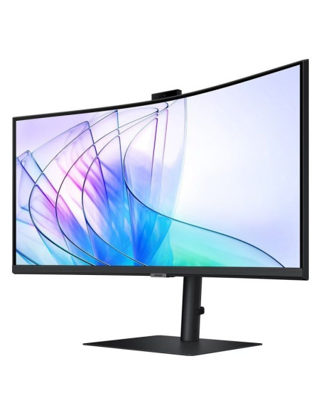 Monitor Profesional Ultraparonámico Curvo Samsung ViewFinity S6 S34C652VAU 34"/ UWQHD/ Webcam/ Multimedia/ Negro