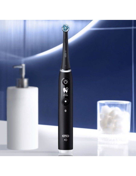 Cepillo Dental Braun Oral-B iO 6/ Incluye 2 Recambios/ Negro