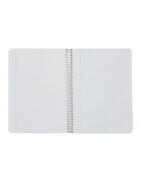 Cuaderno espiral liderpapel din a4 witty tapa dura 80h 90gr cuadro 4mm con margen color rosa