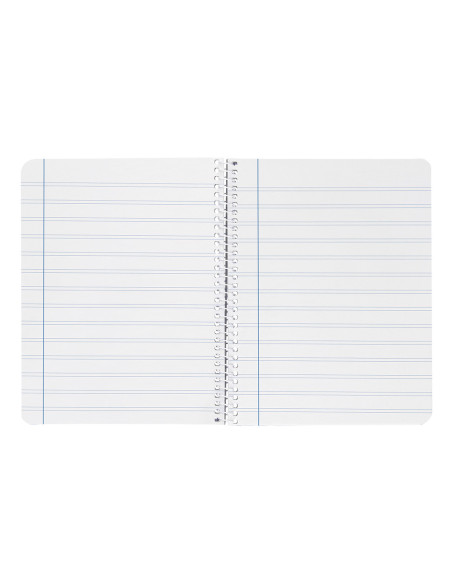 Cuaderno espiral liderpapel din a4 witty tapa dura 80h 90gr pauta 2,5mm con margen color verde