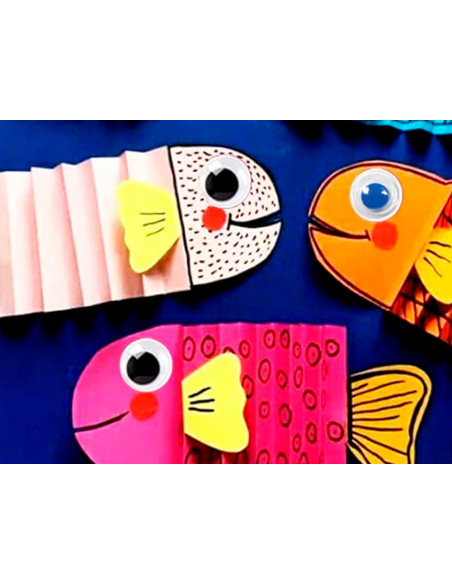 Ojo liderpapel 18 mm blanco con pupila de colores surtidos pack de 108 unidades