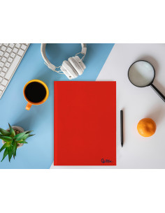 Libreta liderpapel smart a4 48 hojas 75g/m2 horizontal con doble margen colores surtidos 2