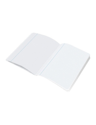 Libreta liderpapel smart a4 32 hojas 75g/m2 cuadro 4mm con margen colores surtidos