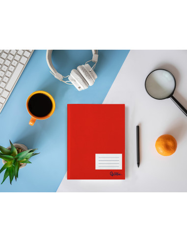 Libreta liderpapel smart a5 plus 32 hojas 75g/m2 cuadro 3mm con margen colores surtidos