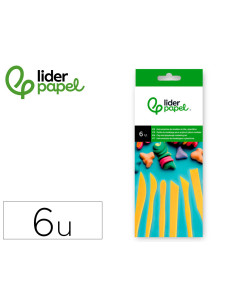 Instrumentos de modelar liderpapel para arcilla y plastilina caja de 6 piezas