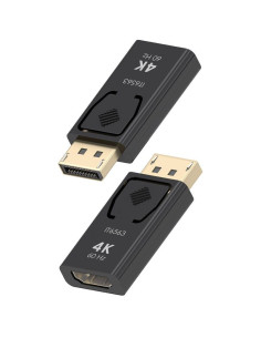 Adaptador HDMI 4K Aisens A125-0908/ DisplayPort Macho - HDMI Hembra 2