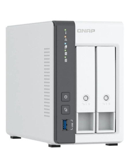 NAS QNAP TS-233/ 2 Bahías 3.5"- 2.5"/ 4GB DDR4/ Formato Torre