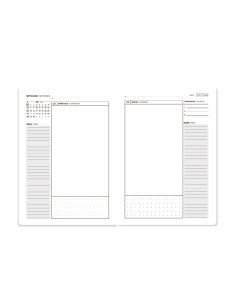 Agenda escolar antartik 25-26 espiral plans rosa fucsia dia pagina a5 bilingüe papel fsc 80 gr 2