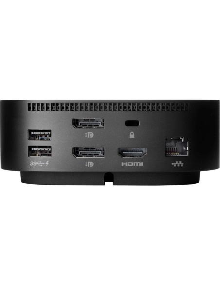 Docking USB Tipo-C HP G5/ 4xUSB/ 1xUSB Tipo-C PD/ 1xHDMI/ 1xRJ45/ 2xDisplayPort/ Negro
