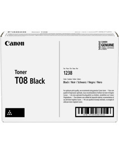 Canon T08 Negro Cartucho de Toner Original - 3010C006