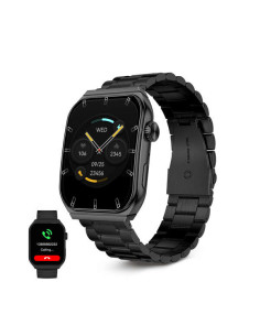 Ksix Smartwatch Olympo - Ritmo Cardiaco - Control de Sueño - Color Negro