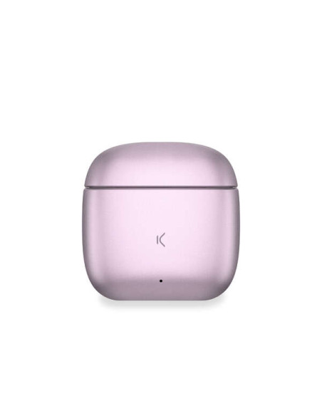 Ksix Meteor Auriculares Inalambricos - Estuche Metalico - ENC - Color Rosa
