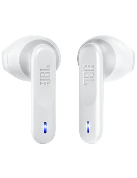 Auriculares Bluetooth JBL Wave Flex con estuche de carga/ Autonomía 8h/ Blancos