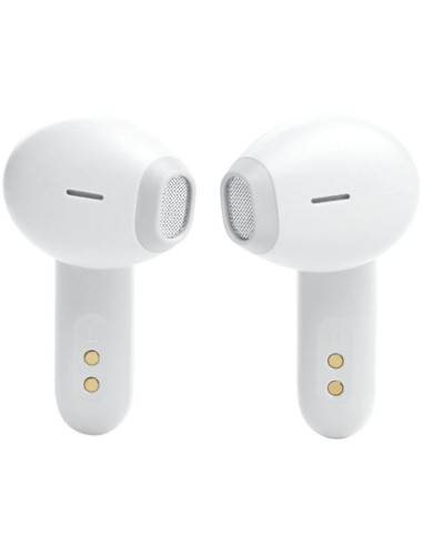 Auriculares Bluetooth JBL Wave Flex con estuche de carga/ Autonomía 8h/ Blancos
