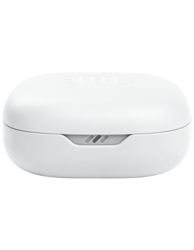 Auriculares Bluetooth JBL Wave Flex con estuche de carga/ Autonomía 8h/ Blancos