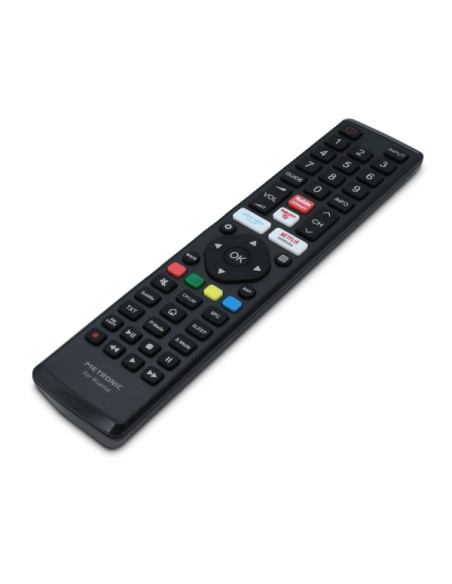Metronic Mando a Distancia Compatible con Televisores Hisense  - Color Negro