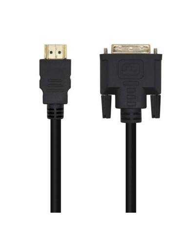 Aisens Cable DVI a HDMI - DVI18+1/Macho-HDMI A Macho - 3.0m - Color Negro