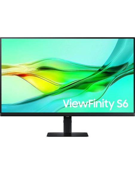 Monitor Profesional Samsung ViewFinity S6 S60UD S32D600UAU 27"/ QHD/ Regulable en Altura/ Negro