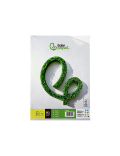 Papel liderpapel a4 80g/m2 liso paquete de 250 hojas 2