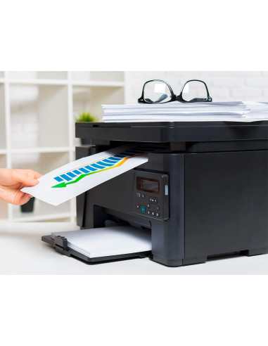 Papel liderpapel a4 80g/m2 reciclado liso paquete de 100 hojas