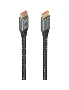 Cable DisplayPort 2.1 16K Aisens A158-0902/ DisplayPort Macho - DisplayPort Macho/ 80Gbps/ 1.5m/ Negro