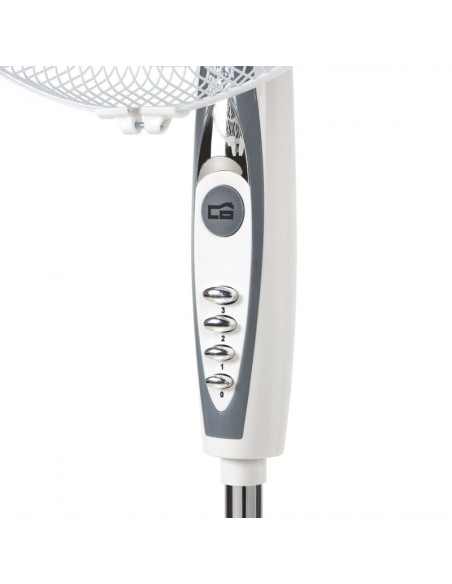 Ventilador de Pie Orbegozo SF 0147/ 50W/ 3 Aspas 40cm/ 3 velocidades
