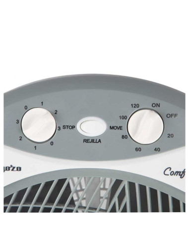 Ventilador de Suelo Orbegozo Box Fan BF 1030/ 45W/ 5 Aspas 30cm/ 3 velocidades