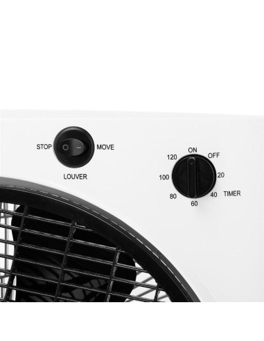 Ventilador de Suelo Tristar VE-5858/ 40W/ 4 Aspas 30cm/ 3 velocidades
