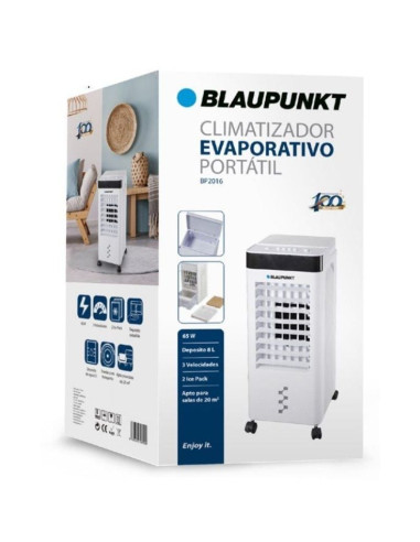 Climatizador Evaporativo Blaupunkt BP2016/ 65W/ Depósito 8L