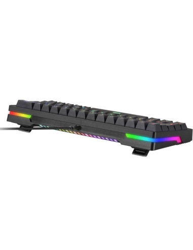Teclado Gaming Mecánico Mars Gaming MKMINIPRO/ Switch Marrón/ Negro
