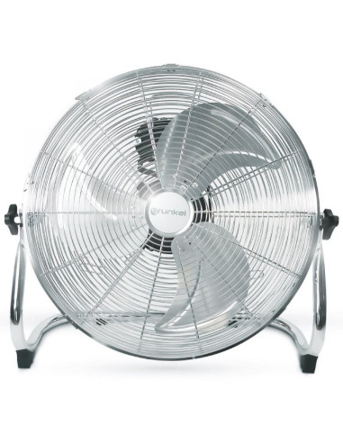 Ventilador de Suelo Industrial Grunkel MET-H16INDUSTRIAL/ 90W/ 3 Aspas 40cm/ 3 Velocidades