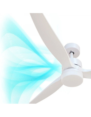 Ventilador de Techo Grunkel SKYECO-52/ 28W/ 3 Aspas 132cm/ 6 Velocidades
