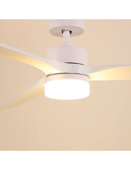 Ventilador de Techo Grunkel SKYECO-52/ 28W/ 3 Aspas 132cm/ 6 Velocidades