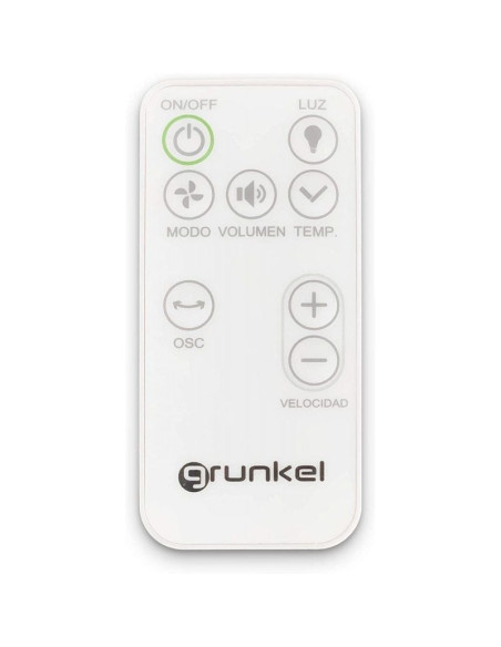 Ventilador de Pie Grunkel FAN-14SILENCE PLUS/ 28W/ 5 Aspas 45cm/ 12 Velocidades