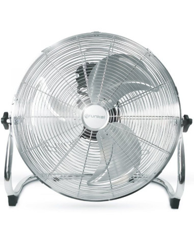 Ventilador de Suelo Industrial Grunkel MET-H18INDUSTRIAL/ 90W/ 3 Aspas 45cm/ 3 Velocidades