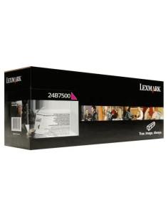 Lexmark 24B7500 Magenta Cartucho de Toner Original - 24B7500