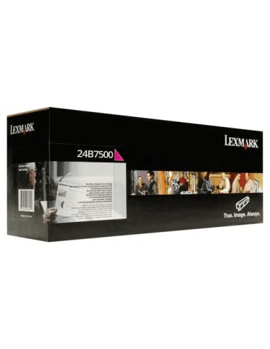 Lexmark 24B7500 Magenta Cartucho de Toner Original - 24B7500