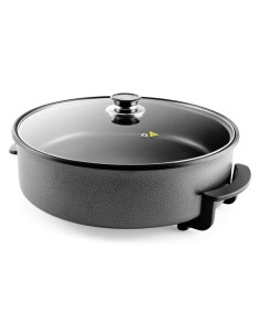 Orbegozo PZ 8100 Olla Paellera Pizza-Pan - Reemplaza tu Bateria de Ollas con Esta Versatil Olla Electrica - Capacidad para Grand