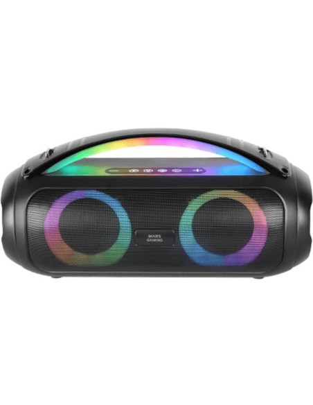 Altavoz con Bluetooth Mars Gaming MS-PULSE/ 50W RMS/ 2.0/ Negro