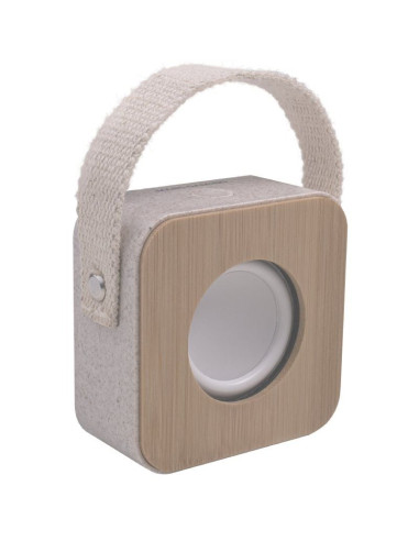 Altavoz con Bluetooth Mars Gaming MSECO/ 8W/ 1.0/ Bambú y Gris