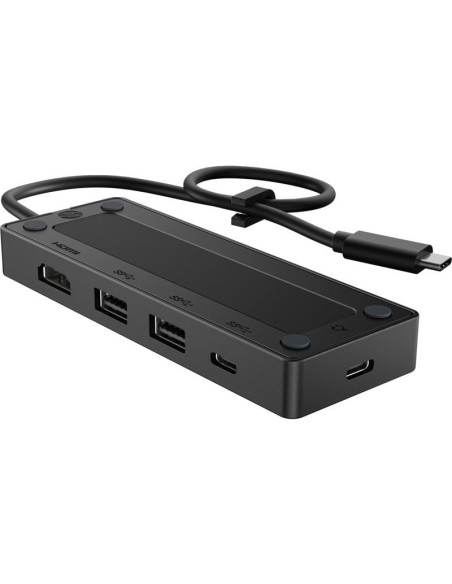 Docking USB Tipo-C HP G3/ 2xUSB/ 1xUSB Tipo-C/ 1xHDMI/ 1xUSB Tipo-C PD/ Negro