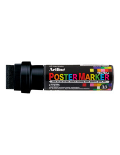 Rotulador artline poster marker epp-30 punta rectangular 30 mm color negro 2