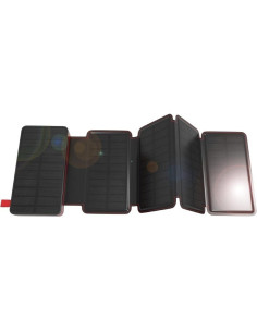 Powerbank Solar 10000mAh Wonder WX10S/ 10W/ Negra y Roja