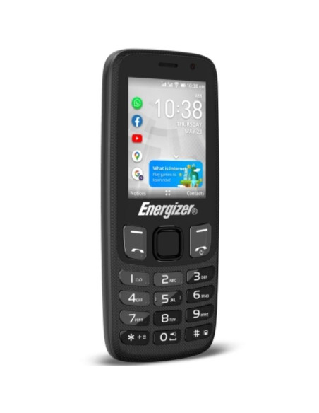 Smartphone Energizer E242S+ 4GB/ 512MB/ 2.4"/ Negro