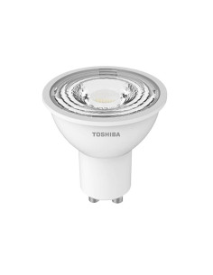 Foco led toshiba essential gu10 5.5w luz calida 2700k 2