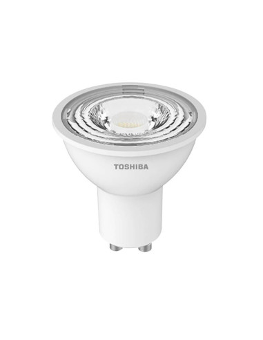 Foco led toshiba essential gu10 4.5w luz calida 2700k