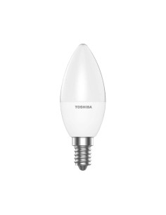 Bombilla led toshiba essential c37 e14 4.7w luz fria 6500k 2