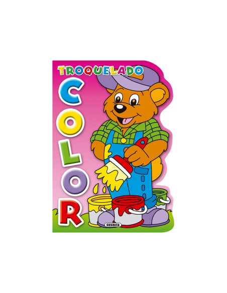 Cuaderno de colorear susaeta troquelado 16 paginas 20x28 cm